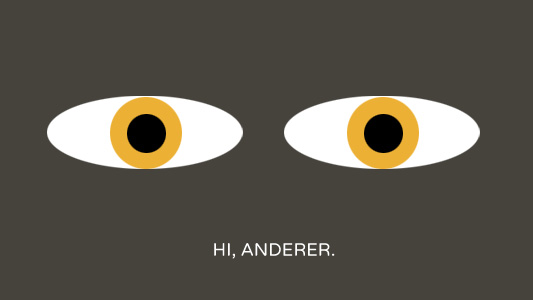 Hi, Anderer.