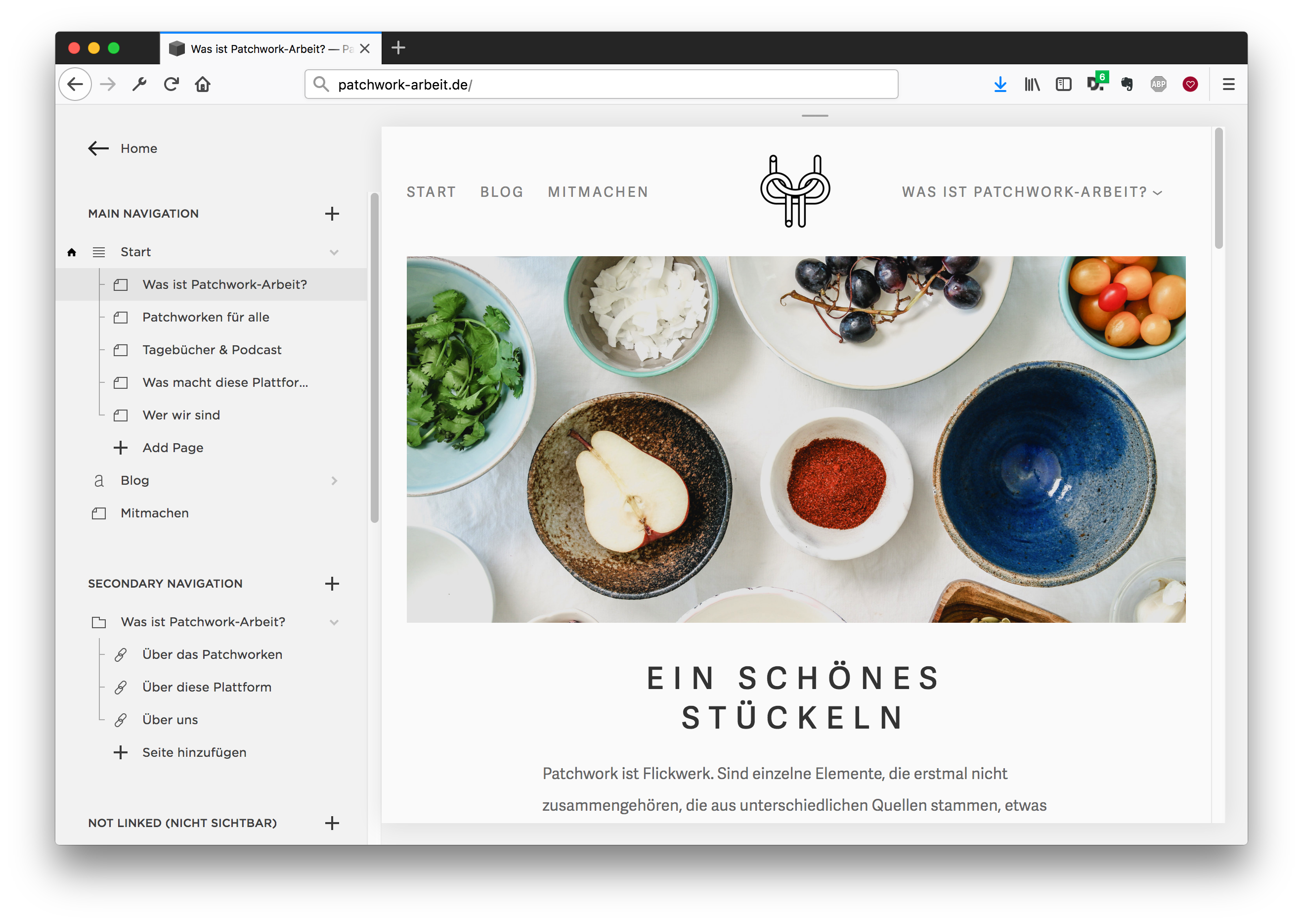 Backend Squarespace