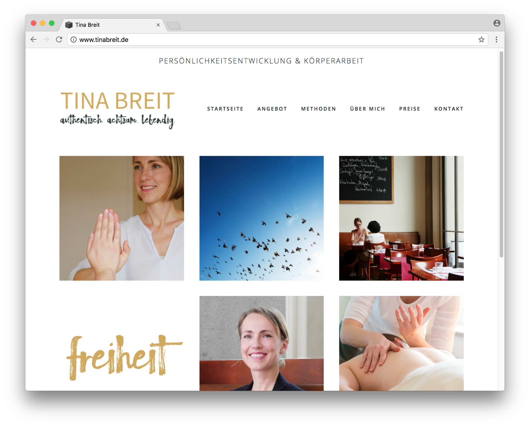 Schnellstart Beispiel | Tina Breit