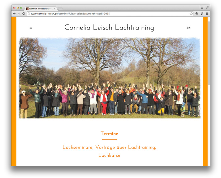 Cornelia Leisch | Lachtraining