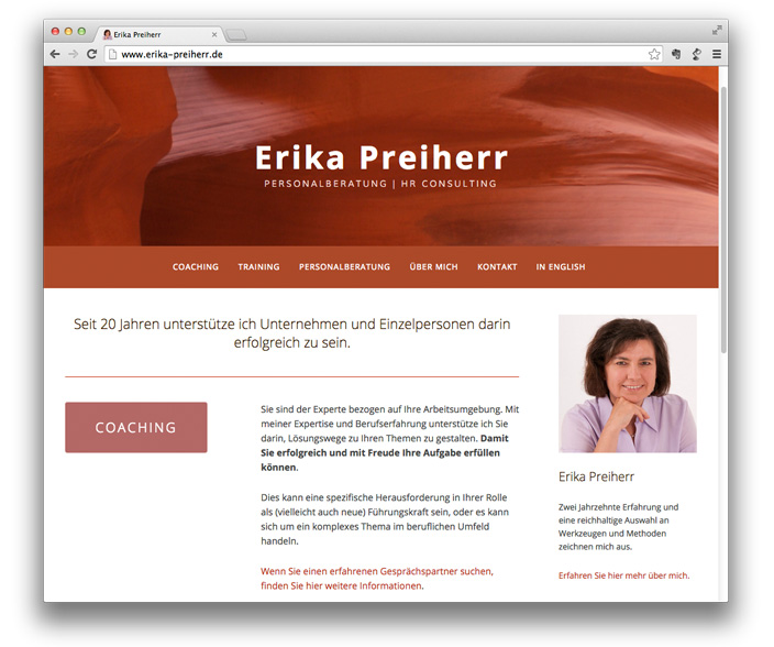 Schnellstart Beispiel | Erika Preiherr